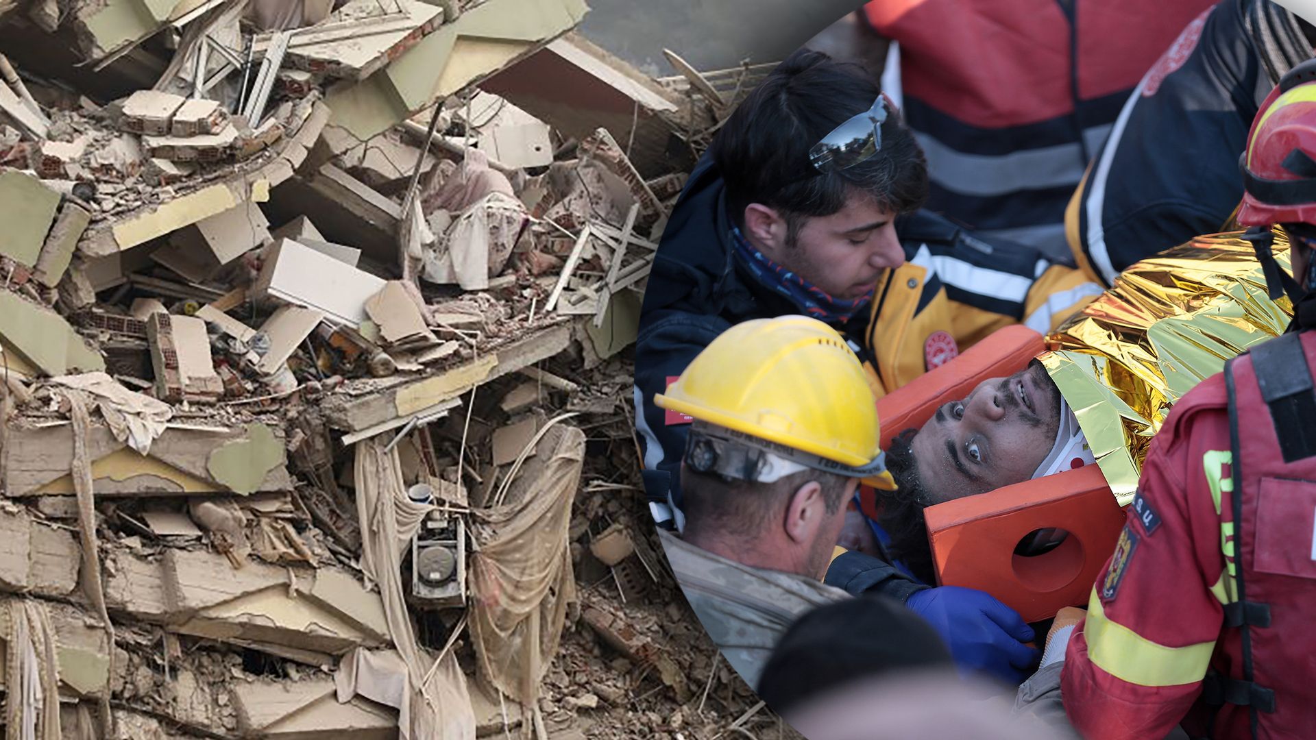 Землетрясение в Турции – щемящие истории спасения людей