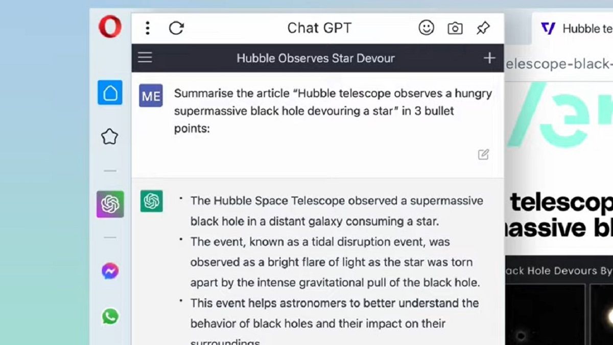 Новая функция Opera удивит вас Новая функция Opera удивит вас