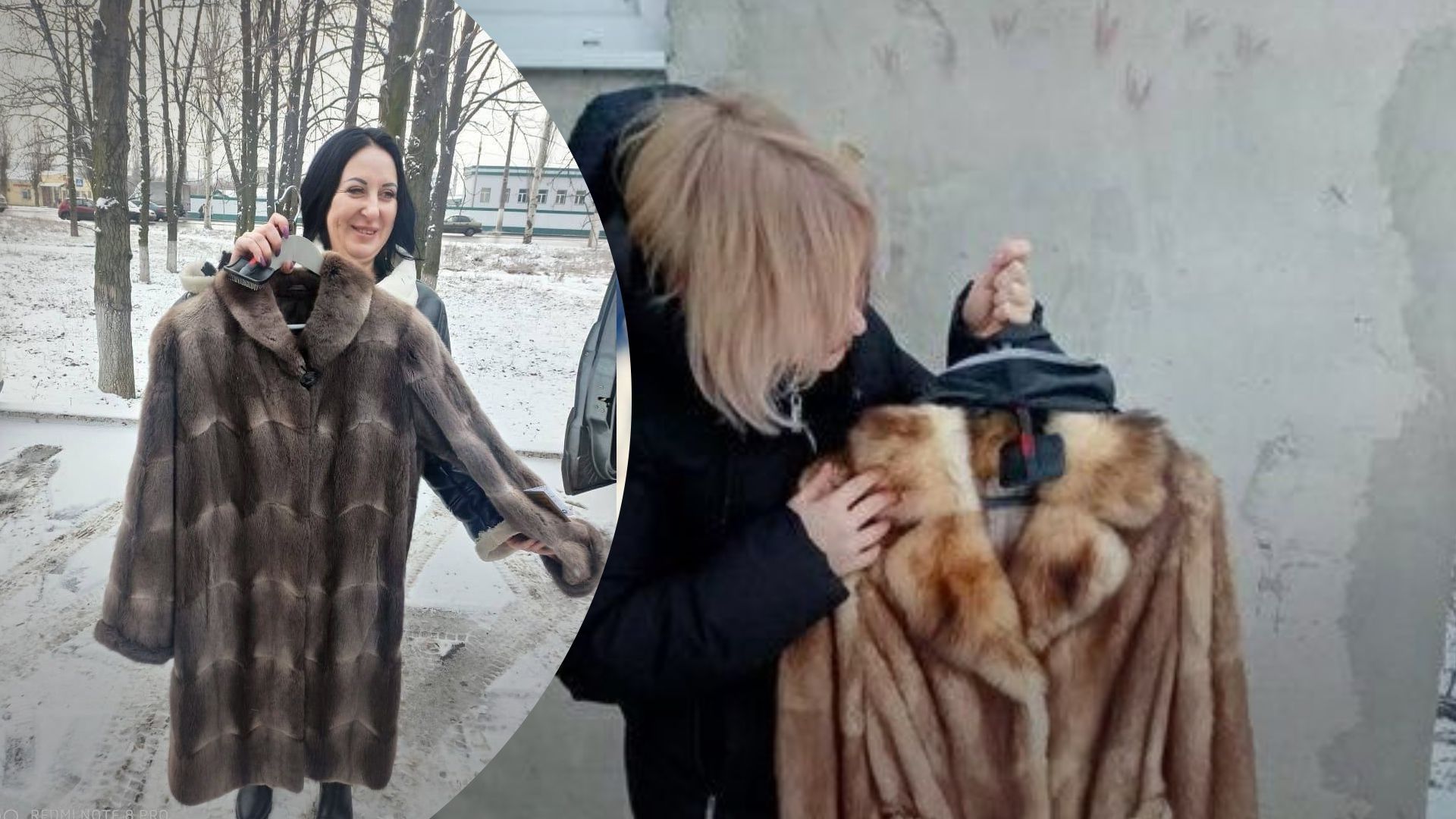 Шуби для вдів окупантів - жінка зізналася, що була частиною масовки, їй обіцяли шубу Шуби для вдів окупантів - жінка зізналася, що була частиною масовки, їй обіцяли шубу