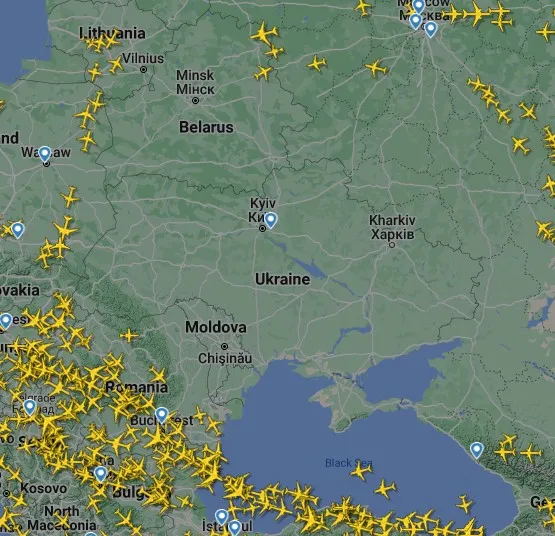 Молдова закрыла воздушное пространство Молдова закрыла воздушное пространство