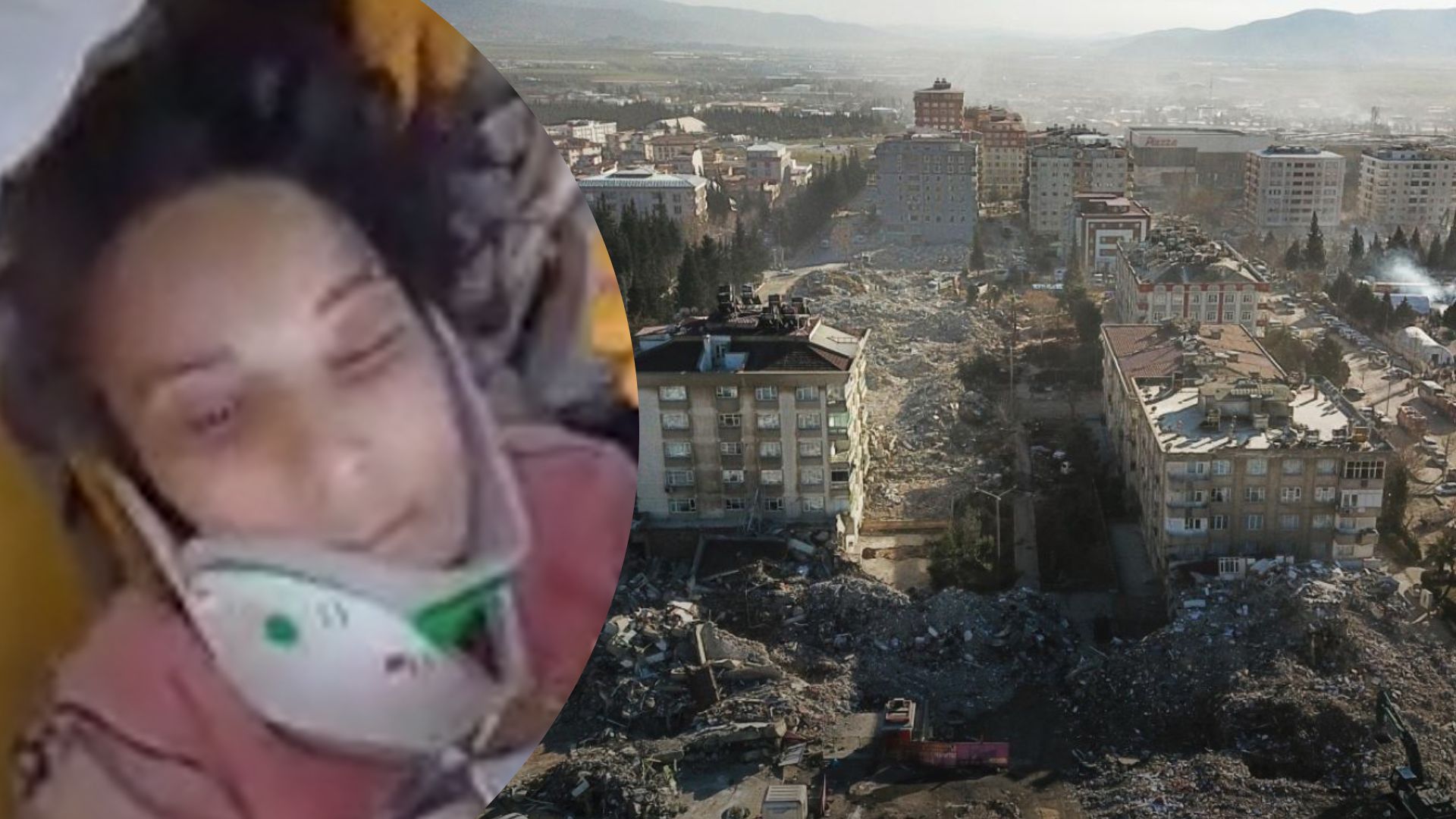Землетрясение в Турции 6 февраля 2023 года - из-под завалов спасли учительницу после 200 часов