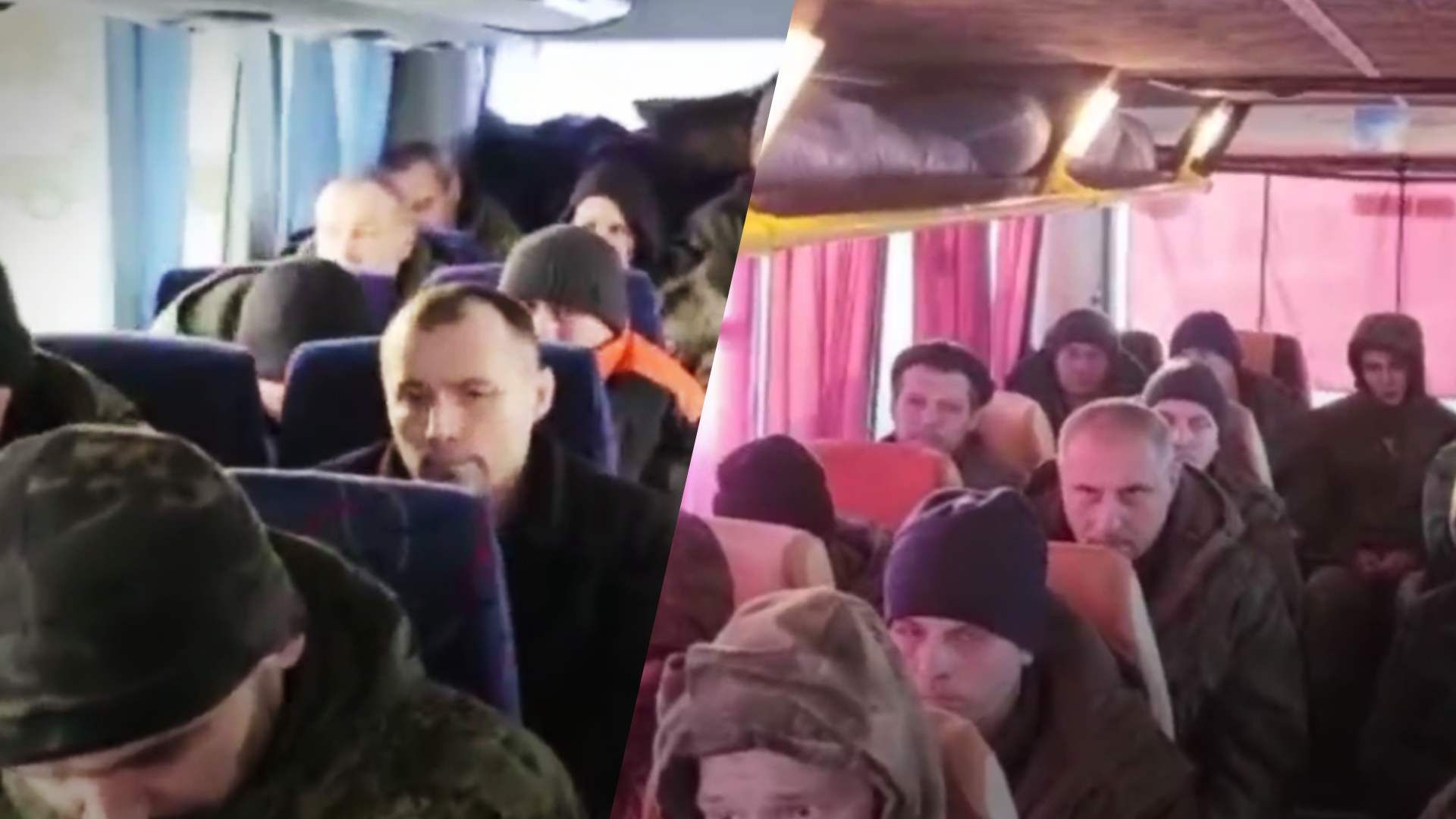 Что говорили русские пленные перед обменом - 24 Канал Что говорили русские пленные перед обменом - 24 Канал