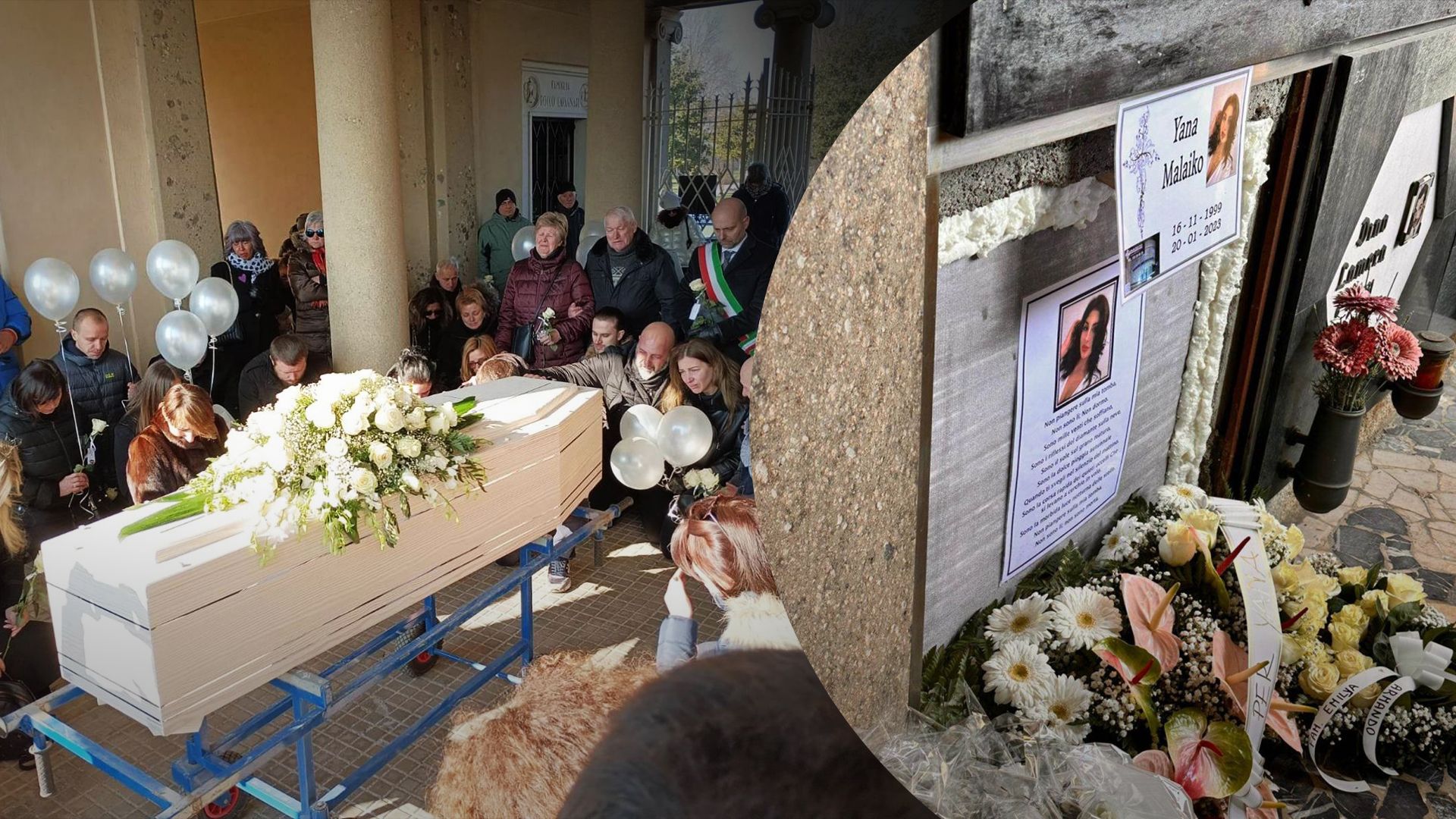 Убийство украинки в Италии – как погибла Яна Малайко