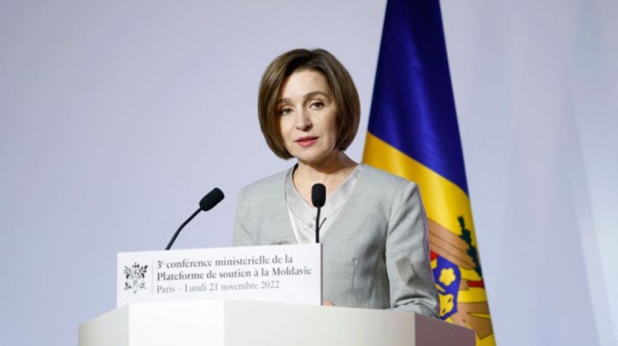 Санду заверила, что Украина обеспечивает безопасность Молдовы