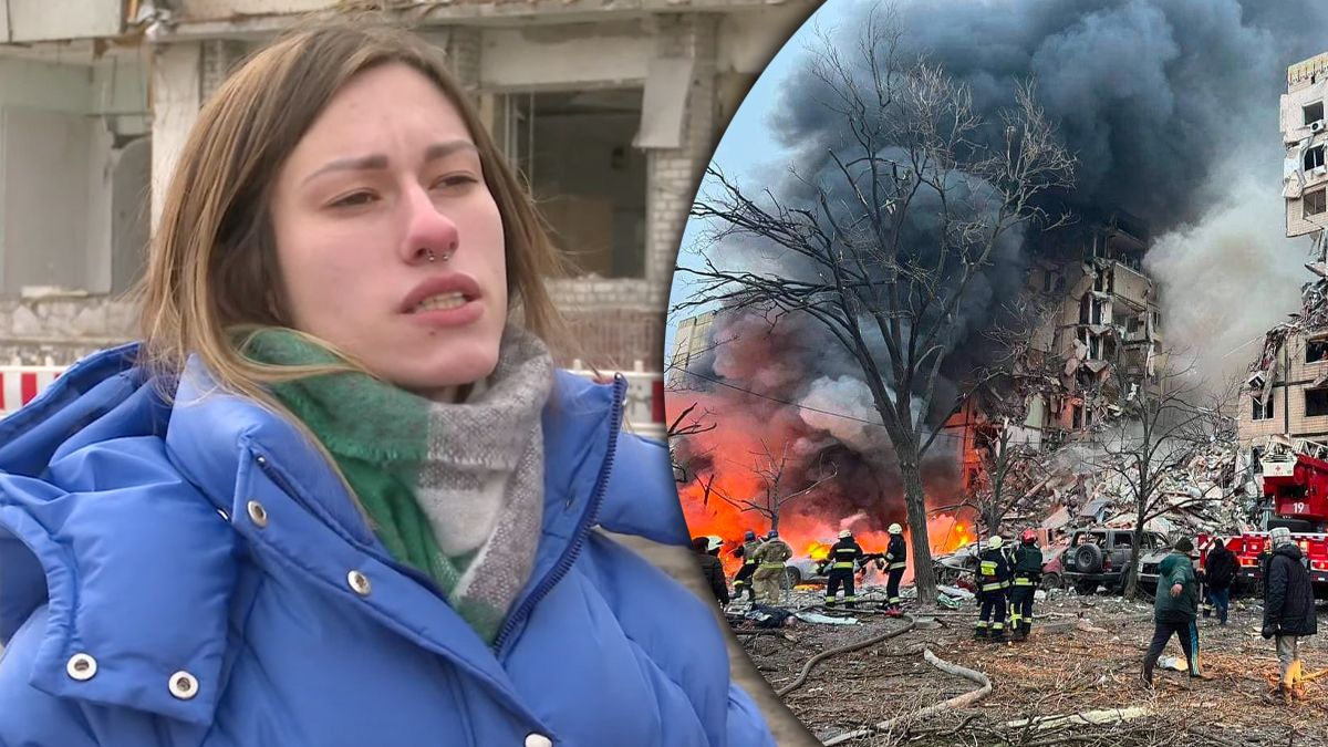 Настя Швець про повернення в зруйновану багатоповерхівку в Дніпрі Настя Швець про повернення в зруйновану багатоповерхівку в Дніпрі