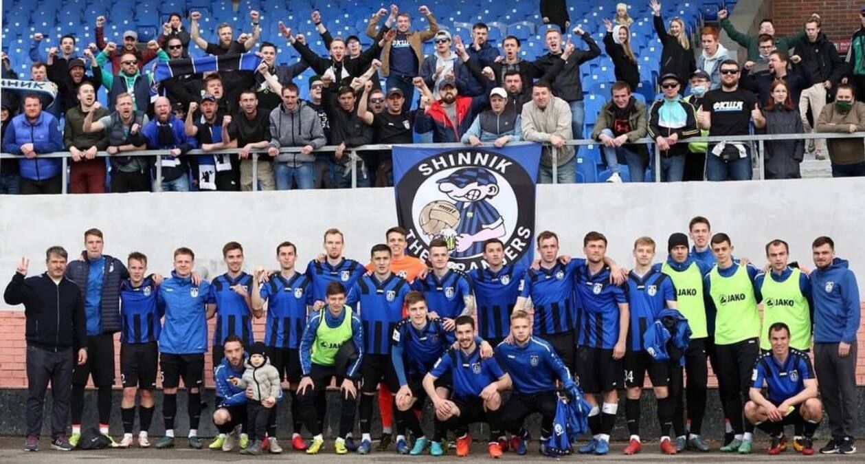 Гравці та вболівальники Шинніка