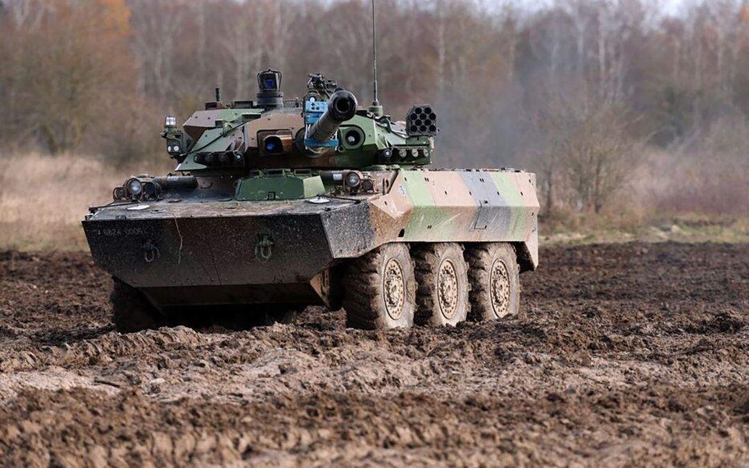 Франция на следующей неделе поставит в Украине первые легкие танки AMX-10  RC-24 Канал