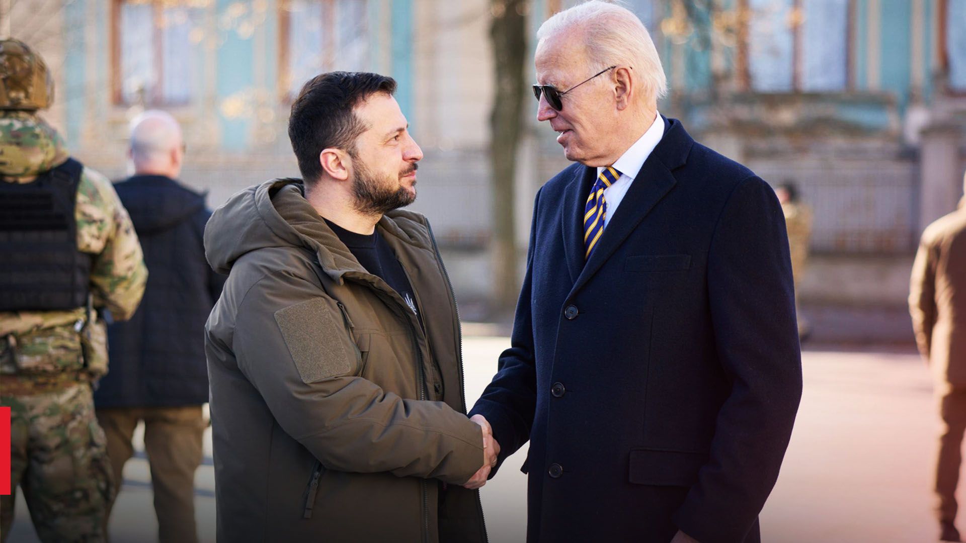 Байден у Києві зустрівся з Зеленським Байден у Києві зустрівся з Зеленським