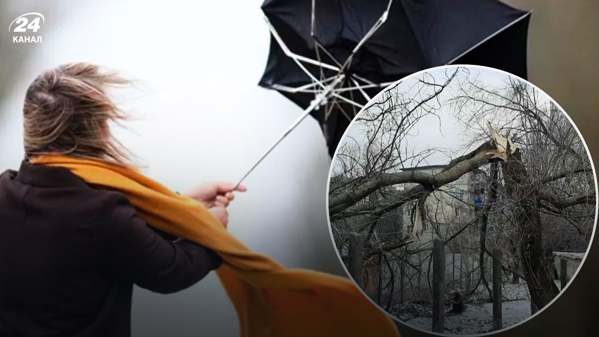 Україну накриє штормовий вітер - 24 Канал Україну накриє штормовий вітер - 24 Канал
