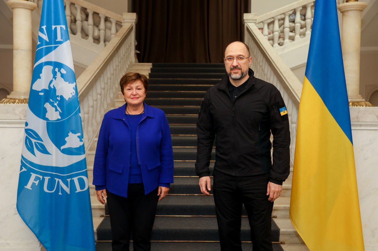Голова МВФ зустрілася з українським прем'єром