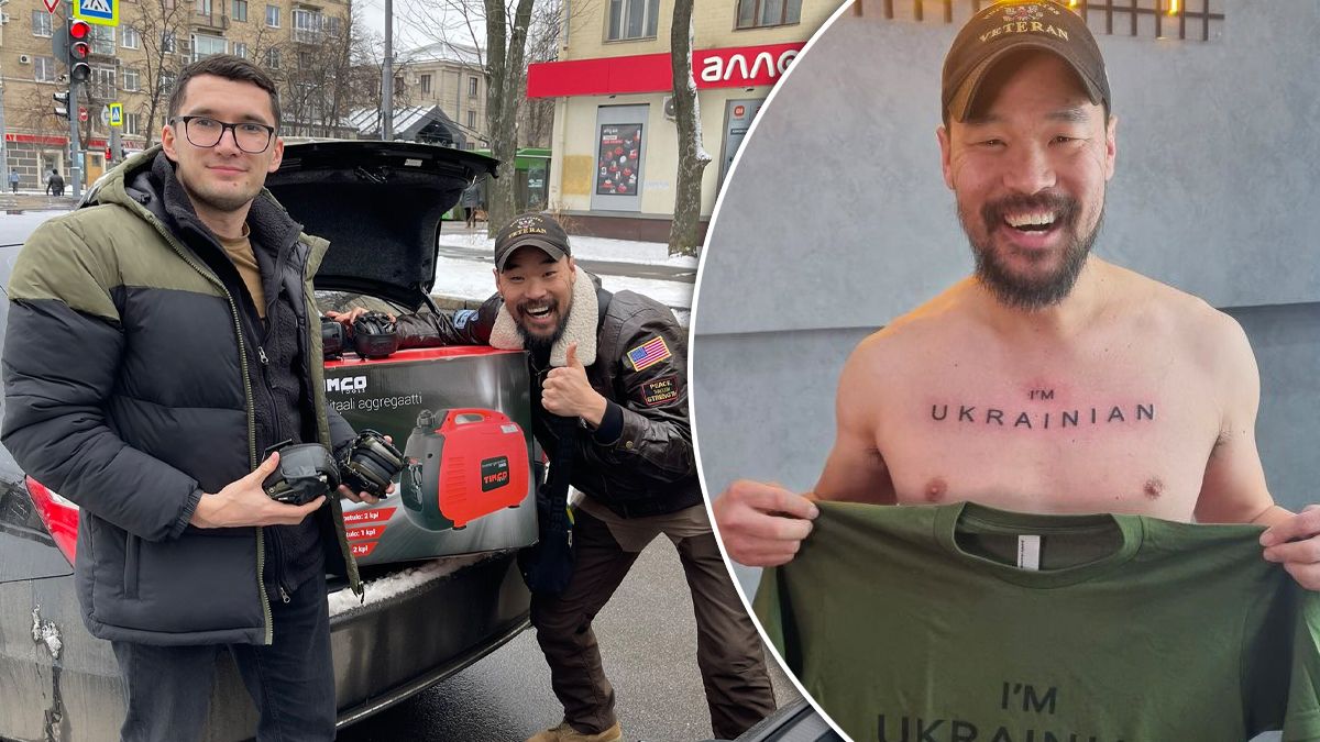 Американський ветеран Марк Ліндквіст допомогає Україні Американський ветеран Марк Ліндквіст допомогає Україні