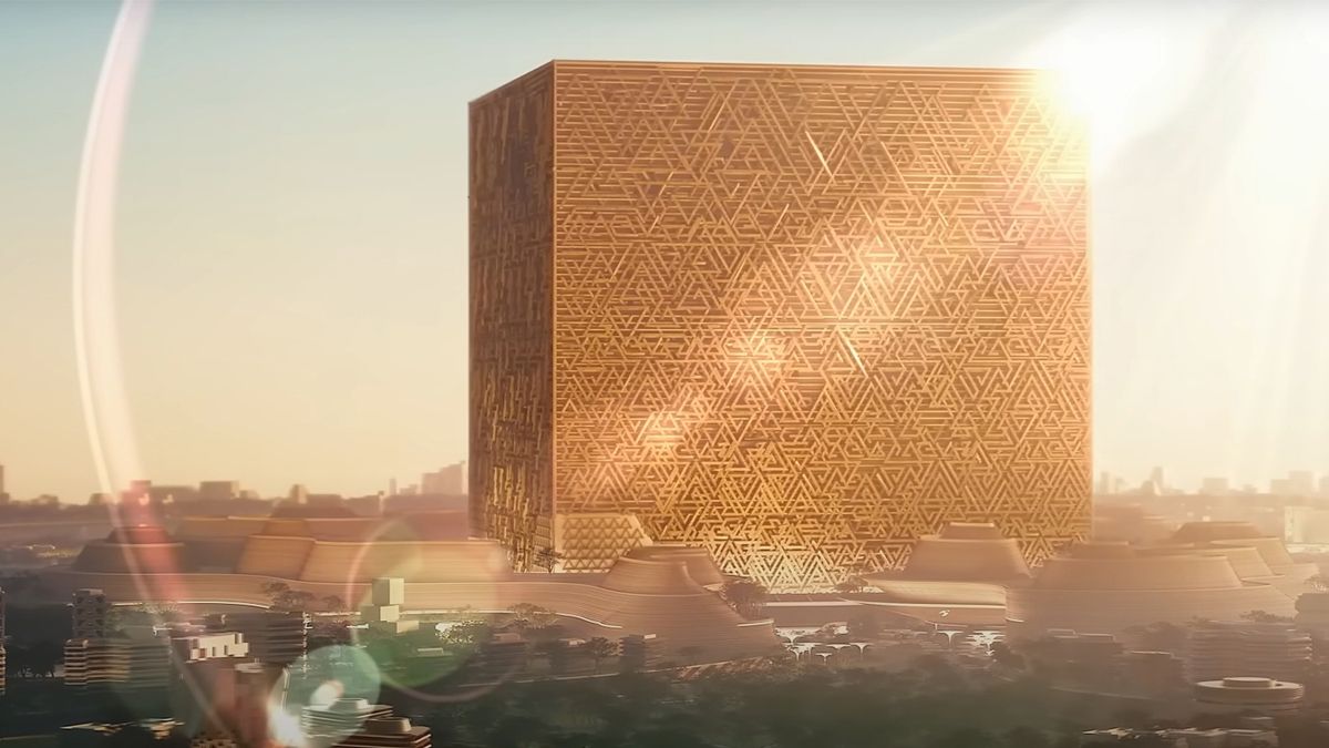 Саудовская Аравия построит небоскреб Mukaab в виде огромного куба