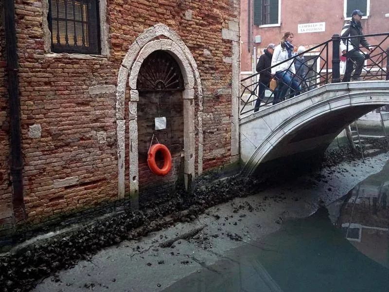 У Венеції пересохли канали