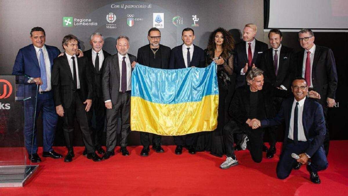 Андрей Шевченко на благотворительном ужине