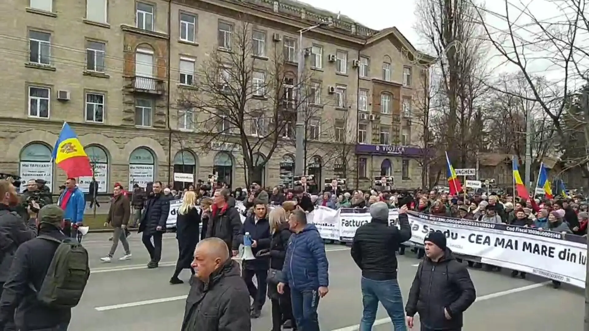 Протест в Молдове Протест в Молдове
