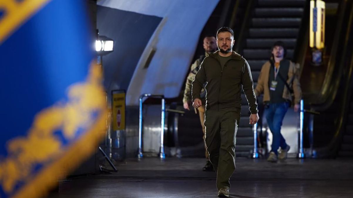 Володимир Зеленський проведе пресконференцію 24 лютого 2023 Володимир Зеленський проведе пресконференцію 24 лютого 2023