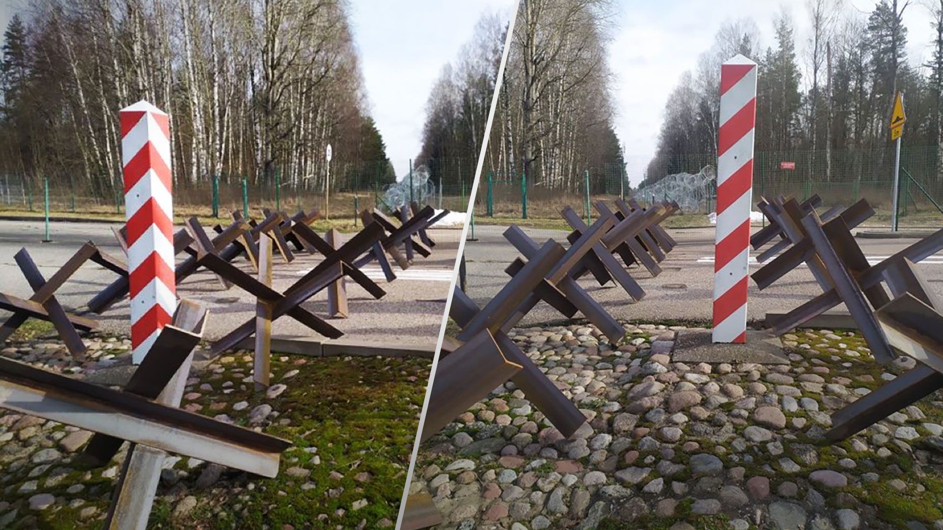Польша начала обустраивать противотанковые заграждения на границе с РФ и Беларусью - 24 Канал