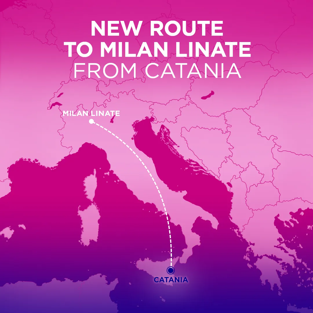 Рейс Мілан Лінате (Італія) – Катанія (Італія) Рейс Мілан Лінате (Італія) – Катанія (Італія)