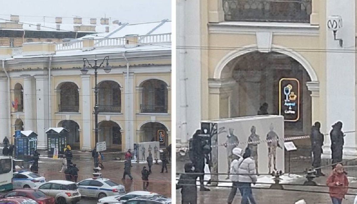 В центре Санкт-Петербурга мужчина выстрелил в ОМОНовца