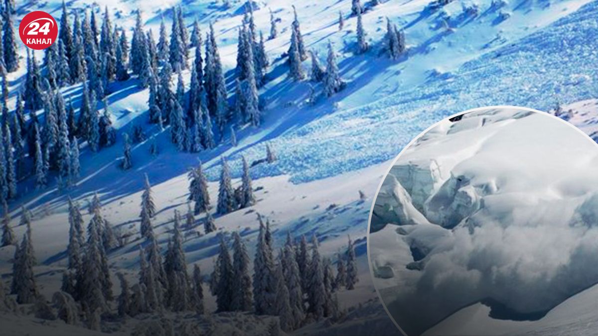 У Карпатах зійшла лавина - 24 Канал У Карпатах зійшла лавина - 24 Канал