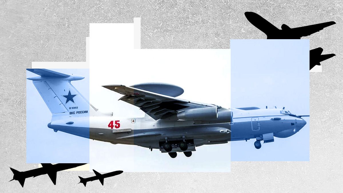 Що відомо про А-50, який збили над Азовським морем Що відомо про А-50, який збили над Азовським морем