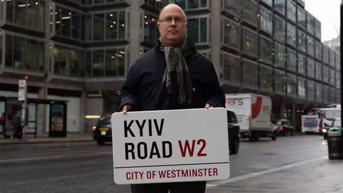 Вулицю перед російським посольством в Лондоні назвали Kyiv Road