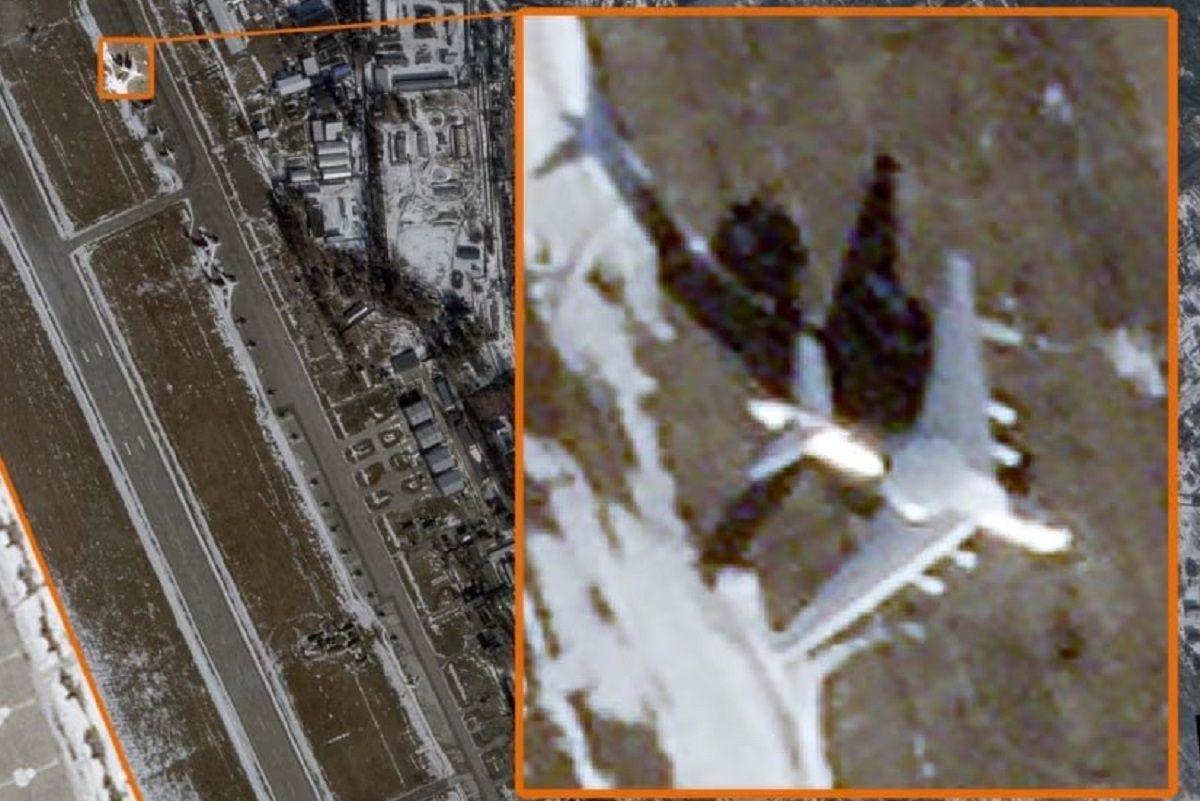 Як виглядав російський А-50 в "Мачулищах" перед нібито підривом