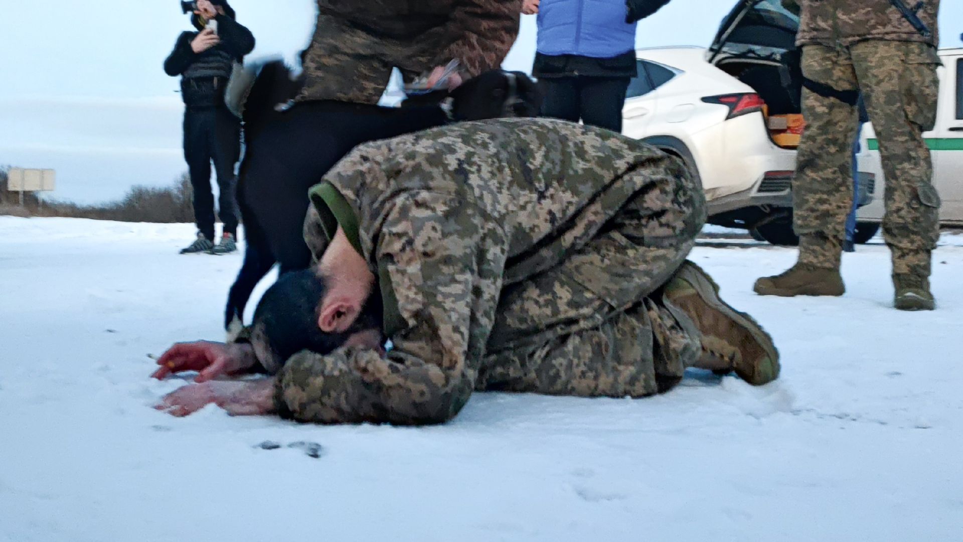 Маріуполець, який повернувся в Україну 4 лютого Маріуполець, який повернувся в Україну 4 лютого