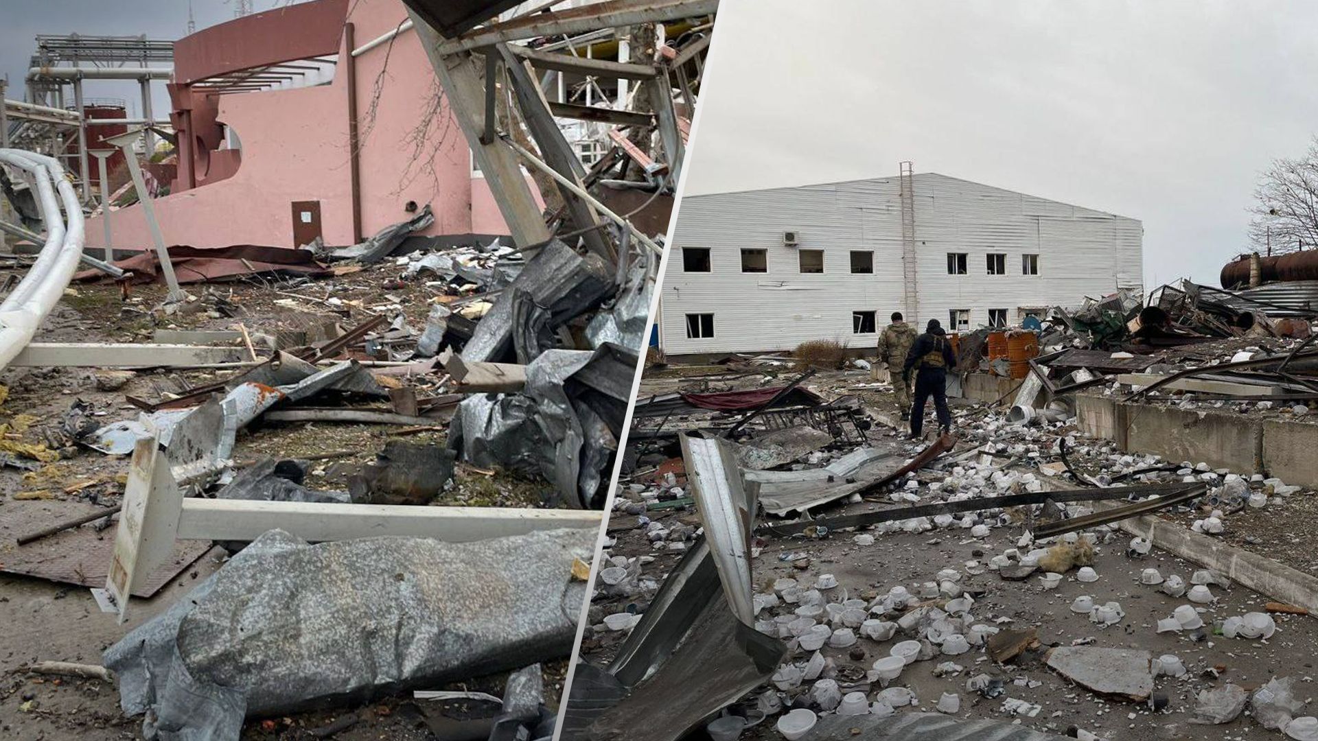 Фото з місця пожежі у Туапсе Фото з місця пожежі у Туапсе