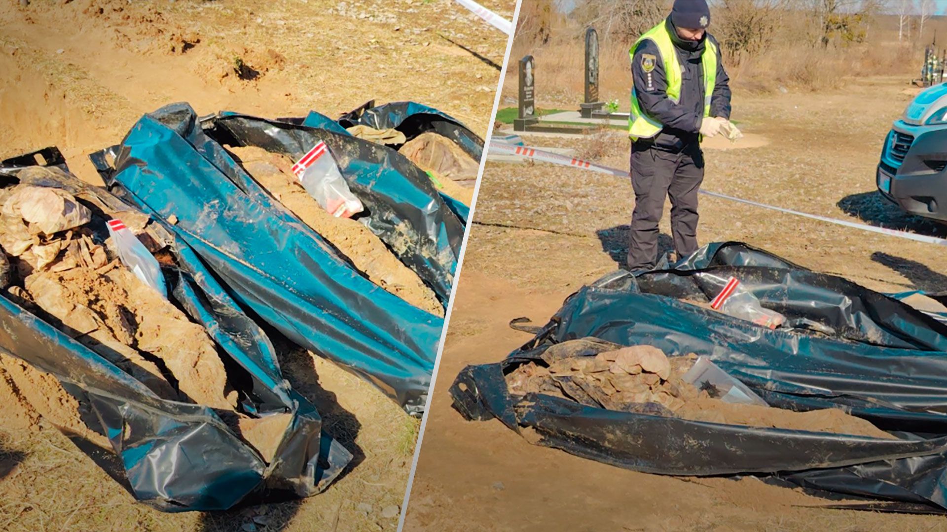 Зверства россиян на Киевщине - в Бородянке обнаружили захоронение убитых гражданских- 24 Канал Зверства россиян на Киевщине - в Бородянке обнаружили захоронение убитых гражданских- 24 Канал