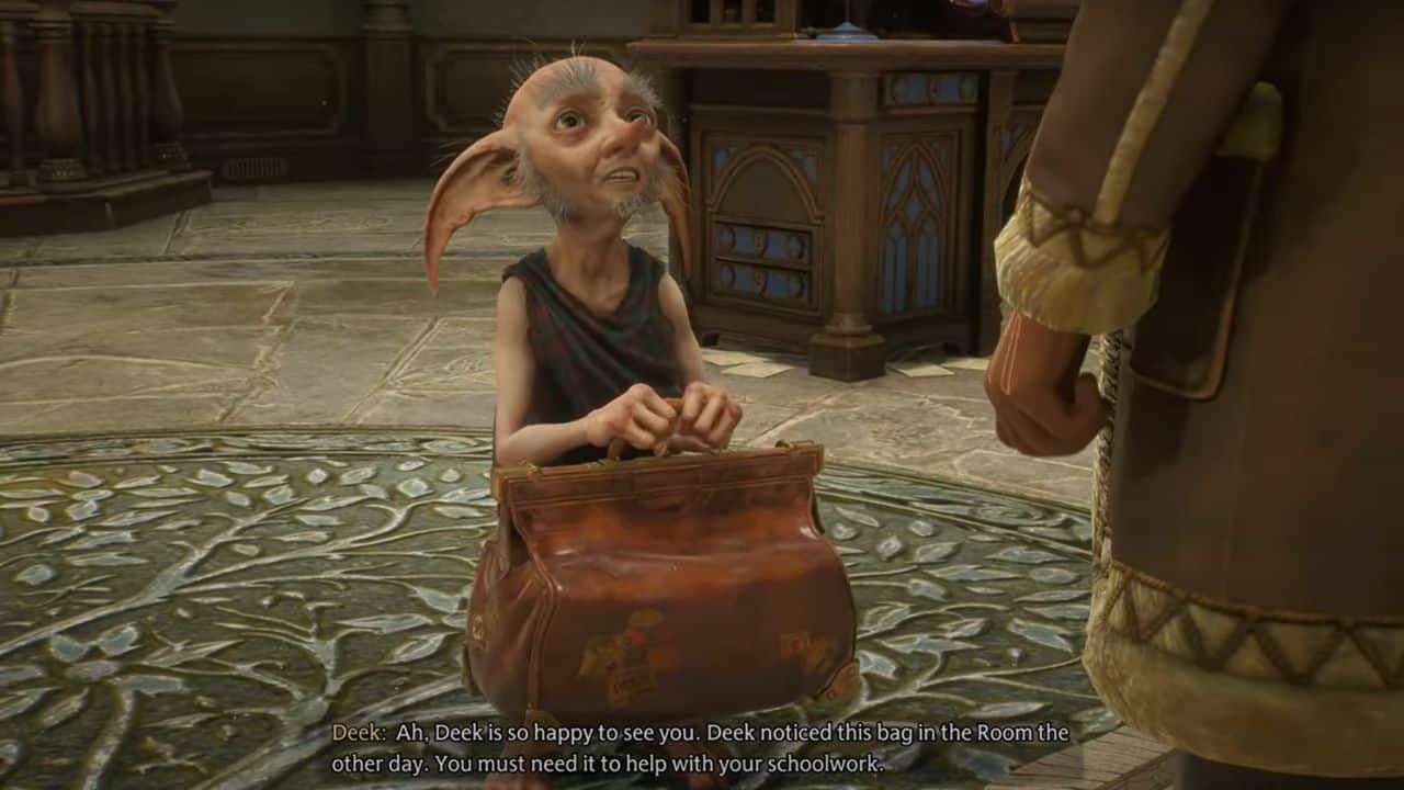 Геймер создал сказочную комнату для эльфа домового в Hogwarts Legacy