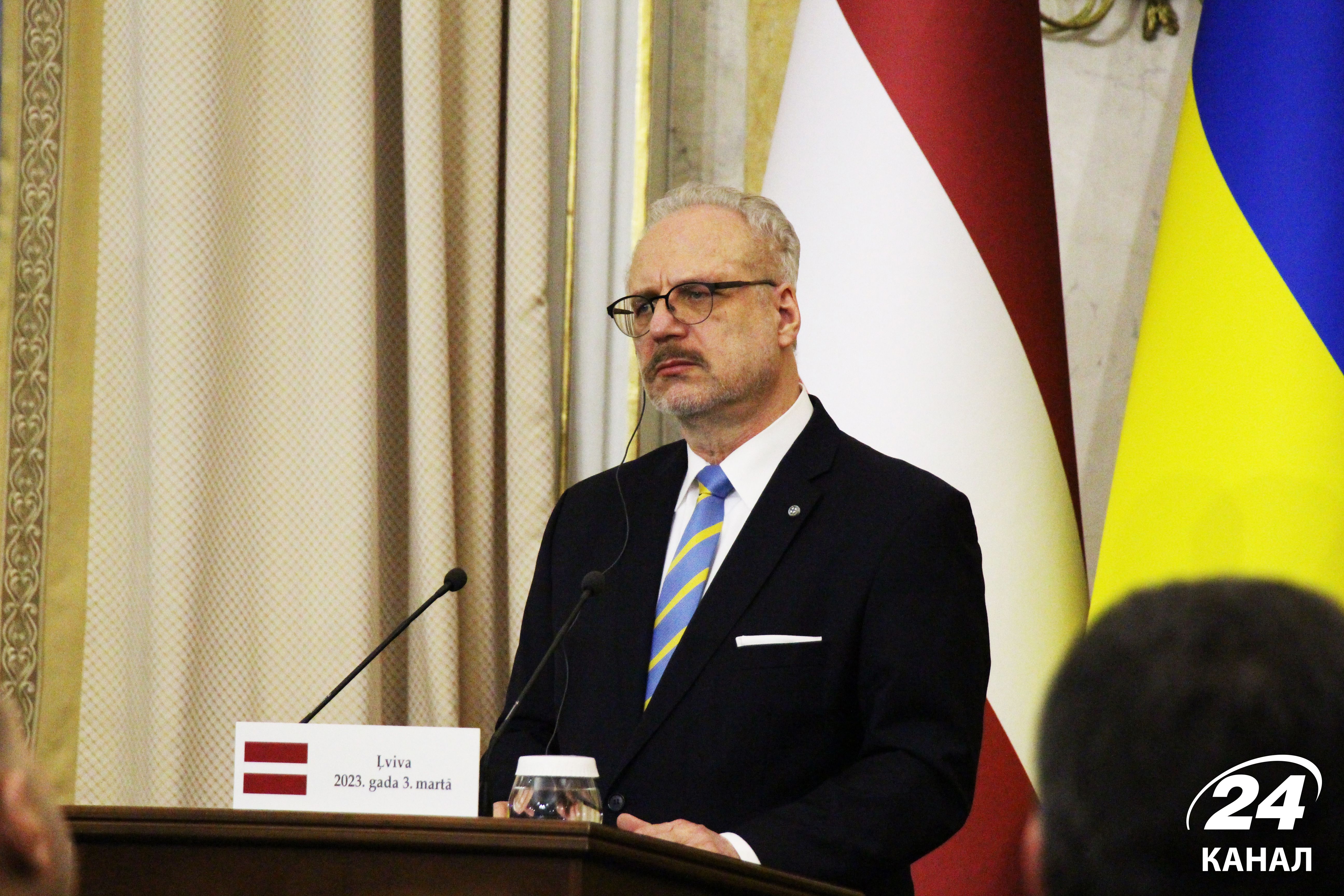 Егілс Левітс висловив упевненість, що Україна приєднається до НАТО Егілс Левітс висловив упевненість, що Україна приєднається до НАТО