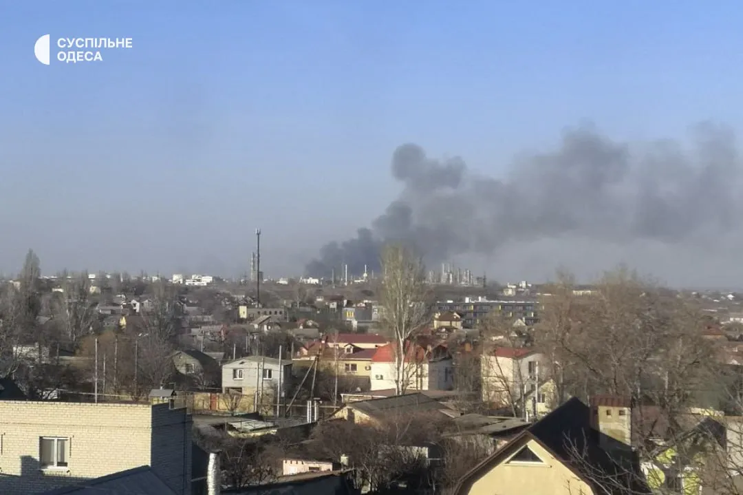Масштабный пожар в Одесской области / Общественное Одесса