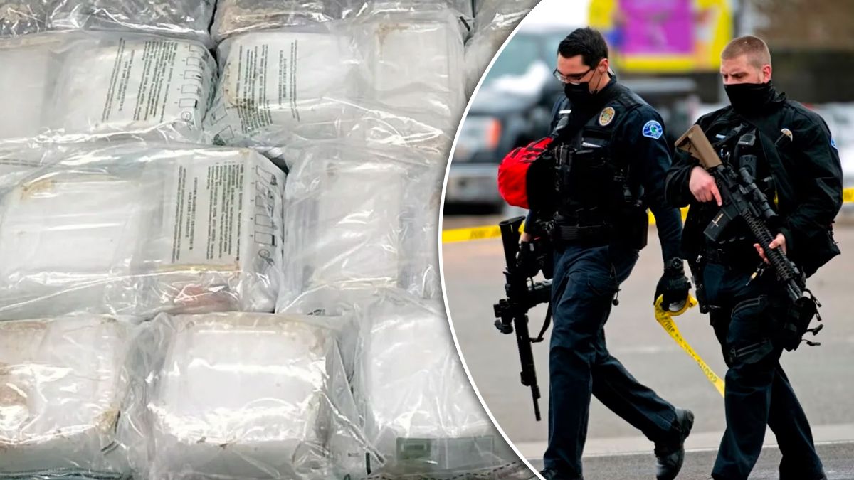 Полиция задержала груз с кокаином на рекордную сумму