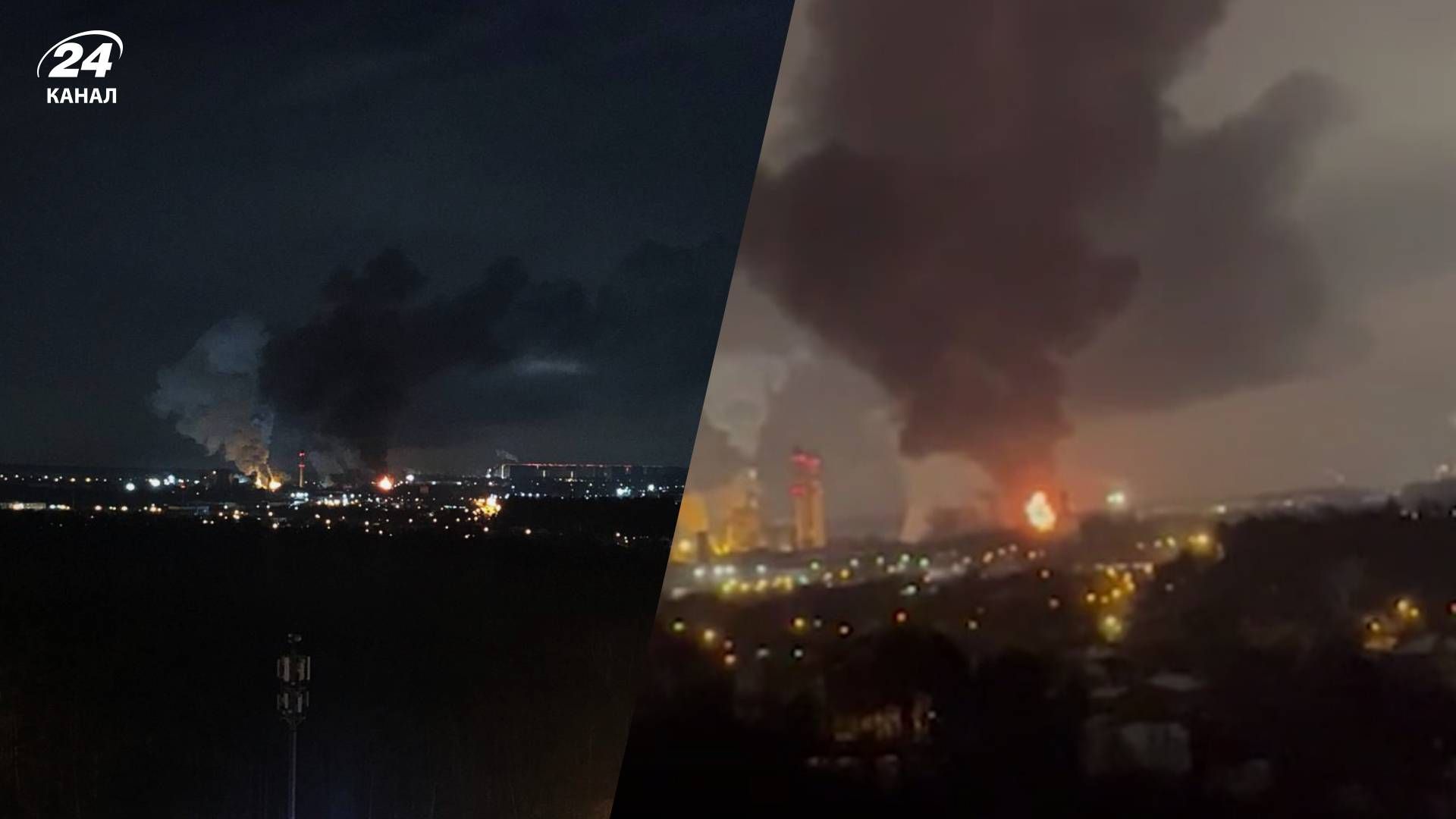 У Москві спалахнув коксогазовий завод 05.03.2023 - фото та відео
