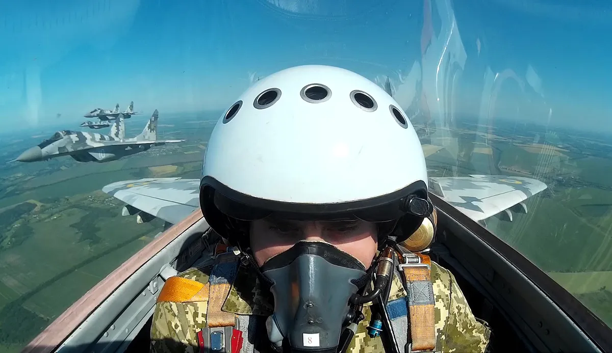 Українські пілоти на літаках МіГ-29