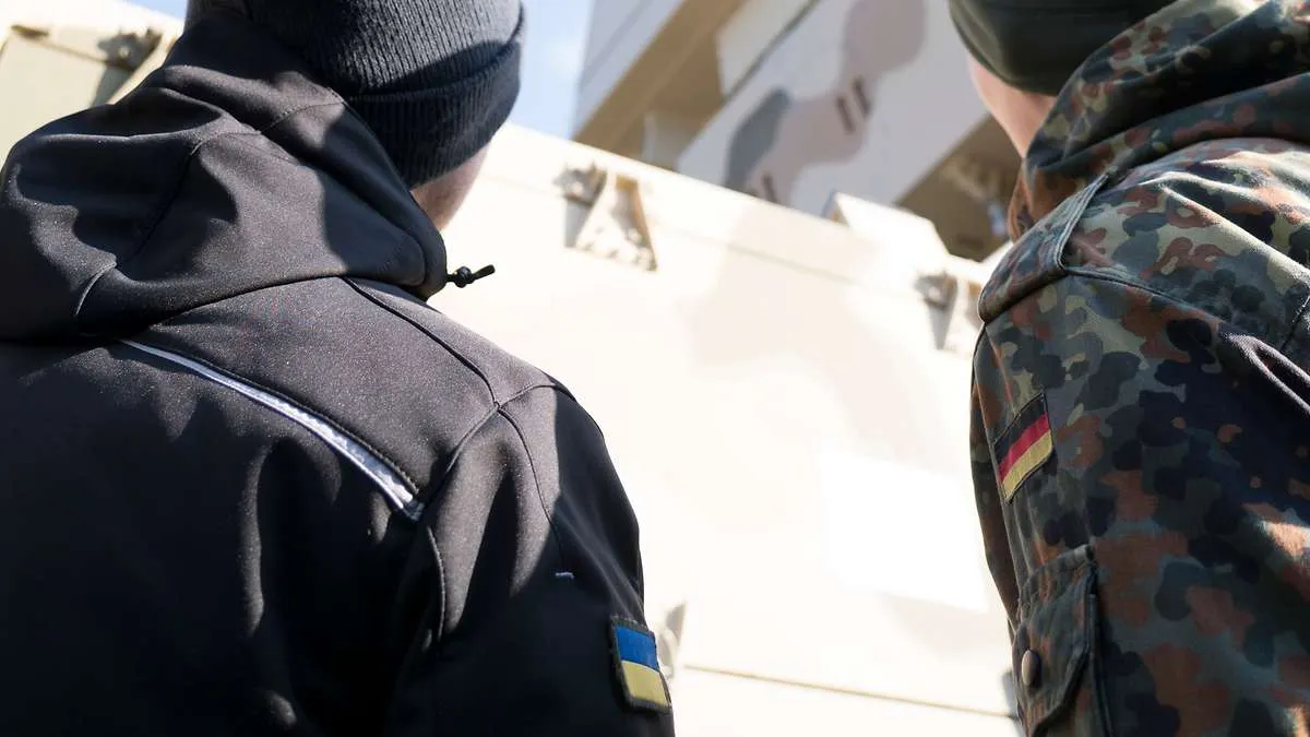 Украинские военные продолжают учиться