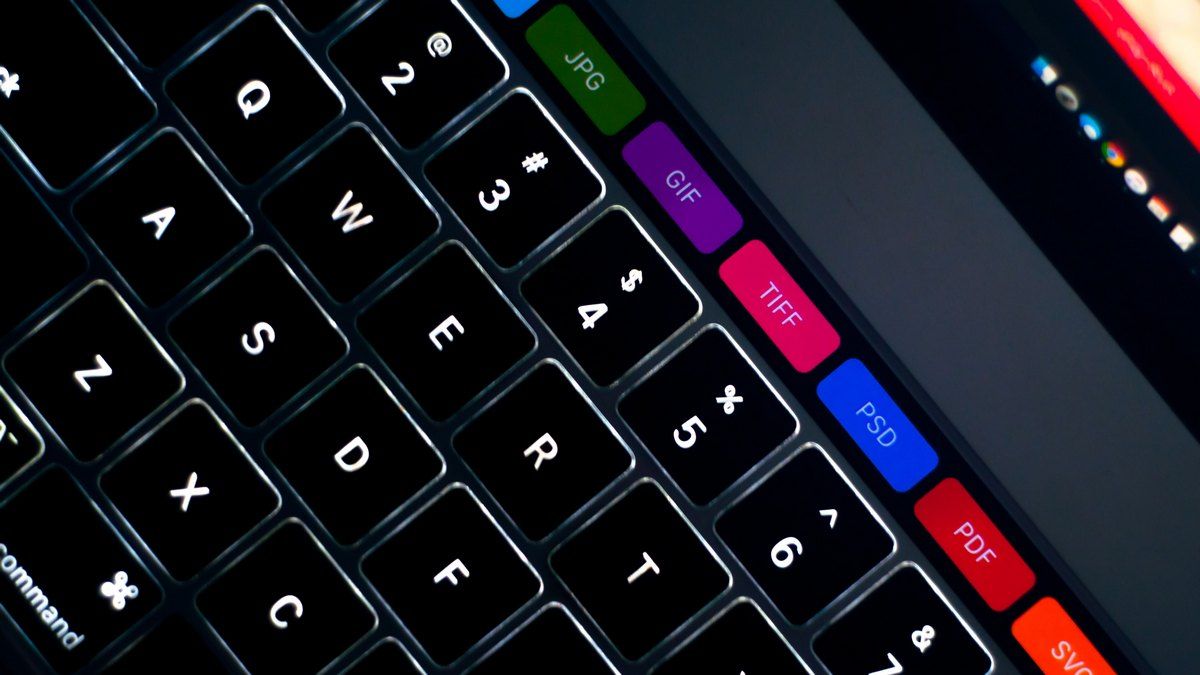 Как сделать скриншот Touch Bar на MacBook Pro