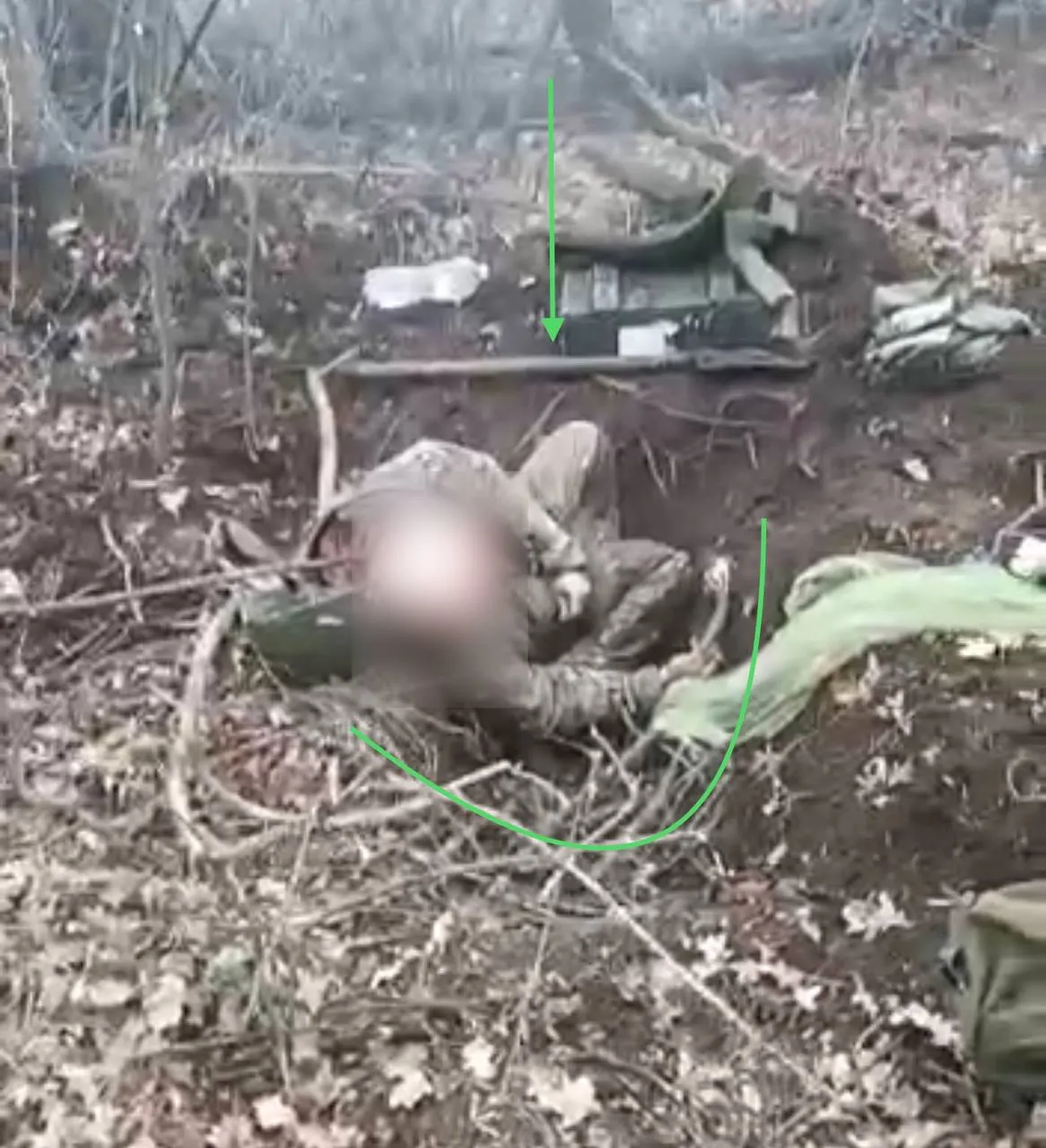 В сети обратили внимание на жуткую деталь по расстрелу украинского воина