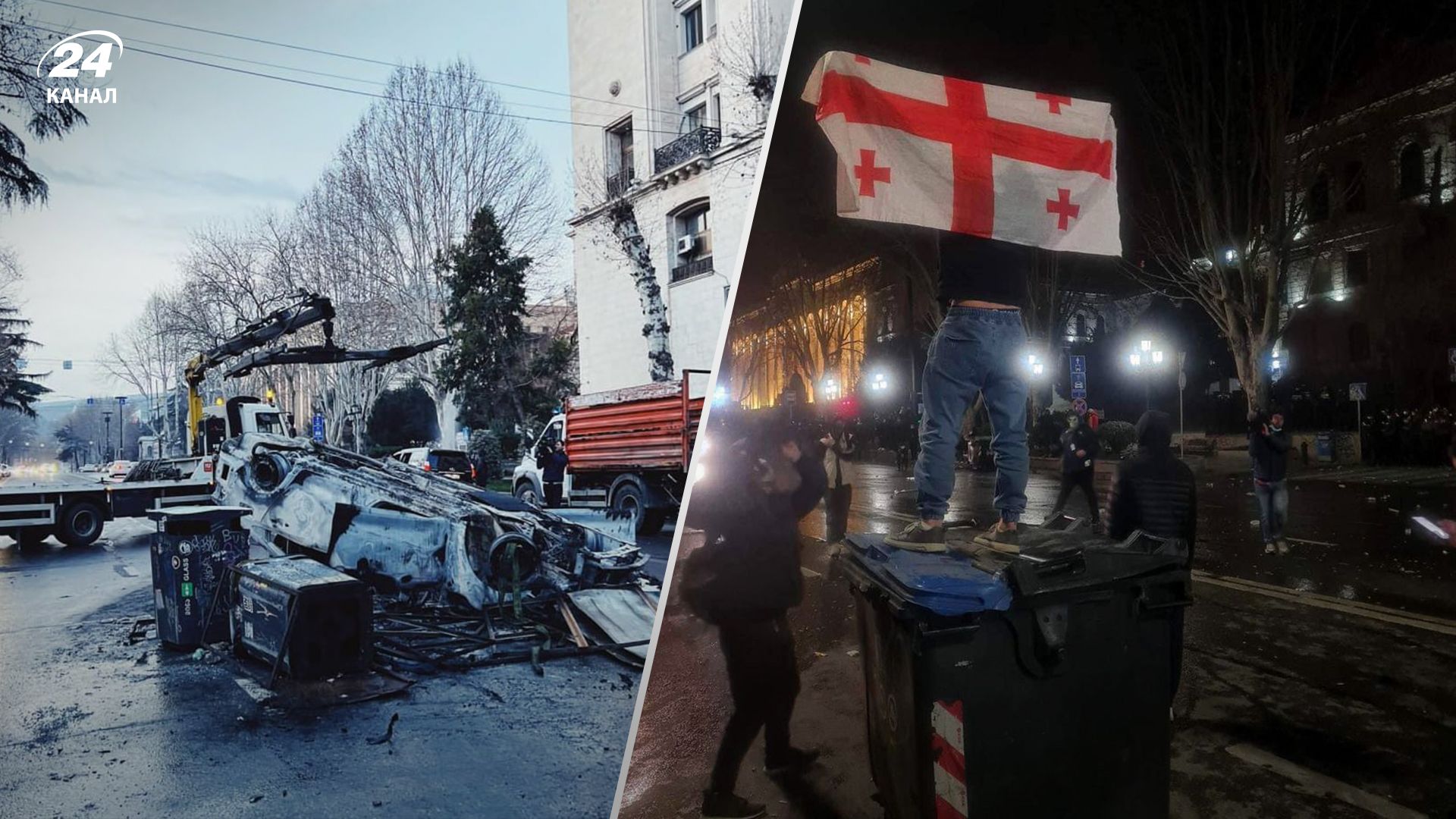 Грузинська опозиція продовжить протести Грузинська опозиція продовжить протести