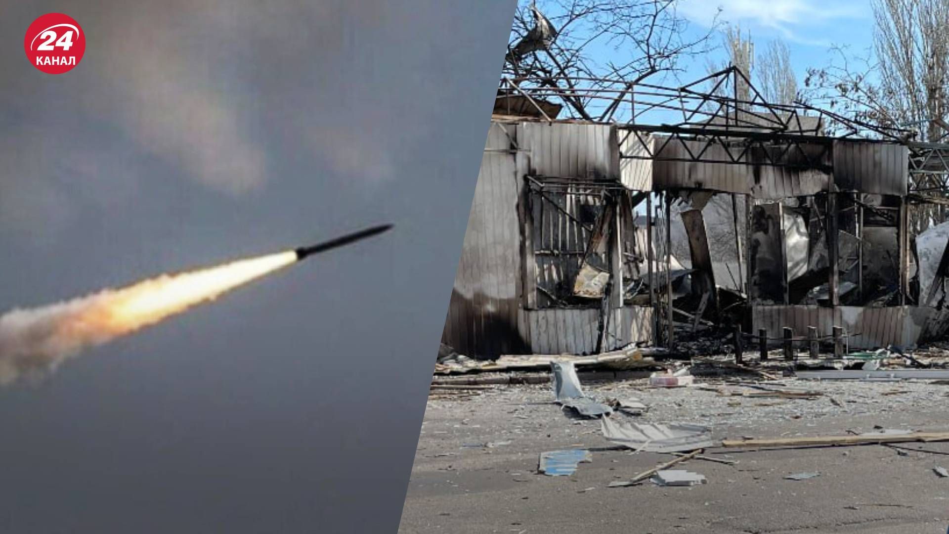 Обстріли Херсона 9 березня - уламок влучив у кіоск - є жертва Обстріли Херсона 9 березня - уламок влучив у кіоск - є жертва