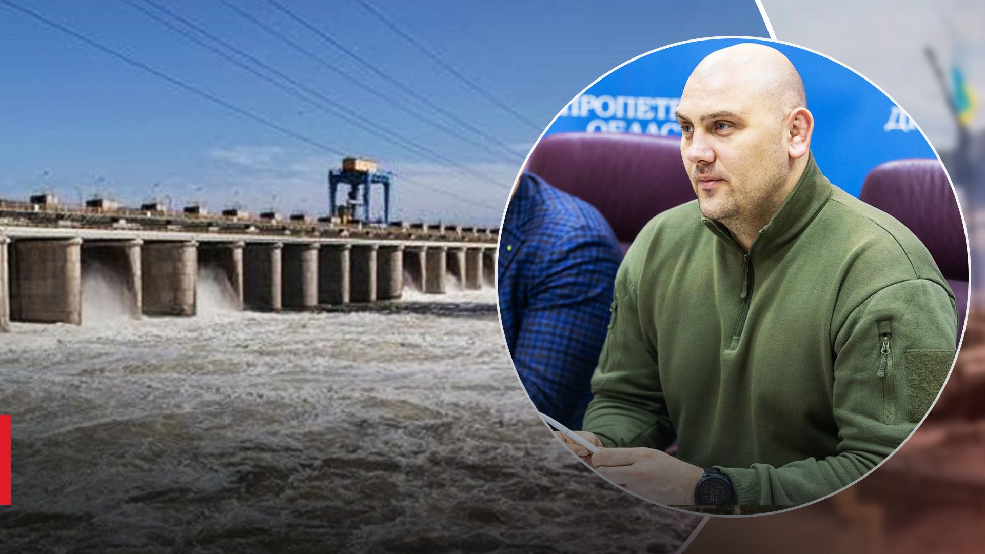 Дамба Каховской ГАЭС повреждена оккупантами Дамба Каховской ГАЭС повреждена оккупантами