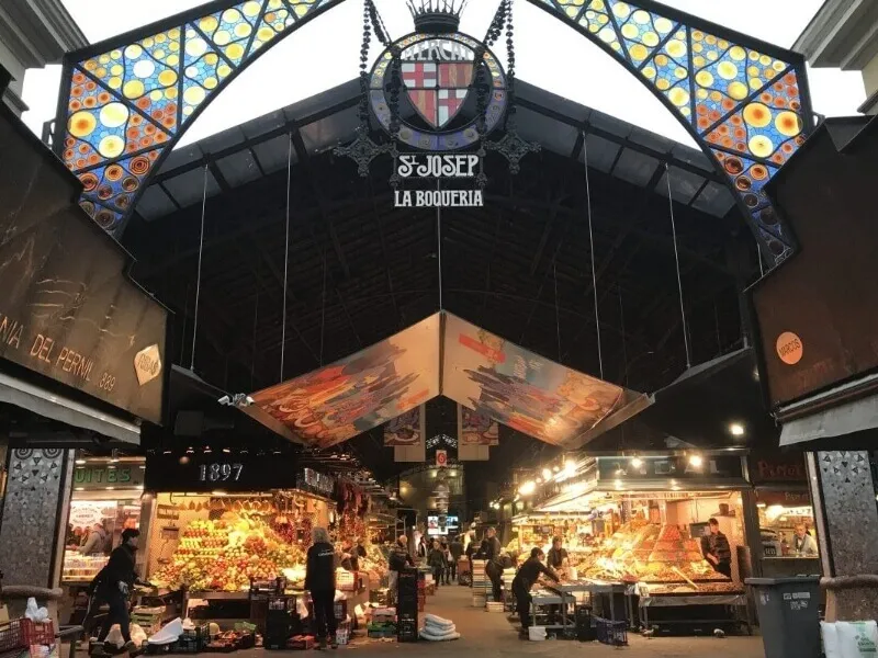 Boqueria у Барселоні Boqueria у Барселоні
