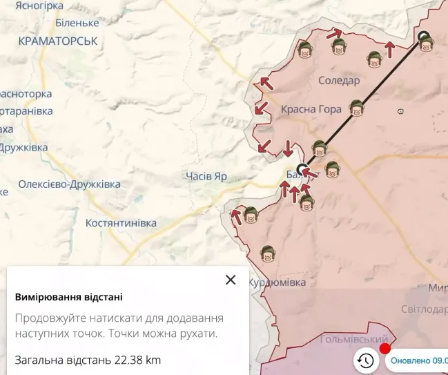 контрнаступ з Бахмута контрнаступ з Бахмута