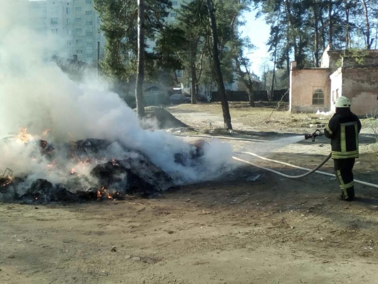 Пожежа в Одеській області 10 березня 2023 - жінка впала у палаюче сміття і загинула - 24 Канал