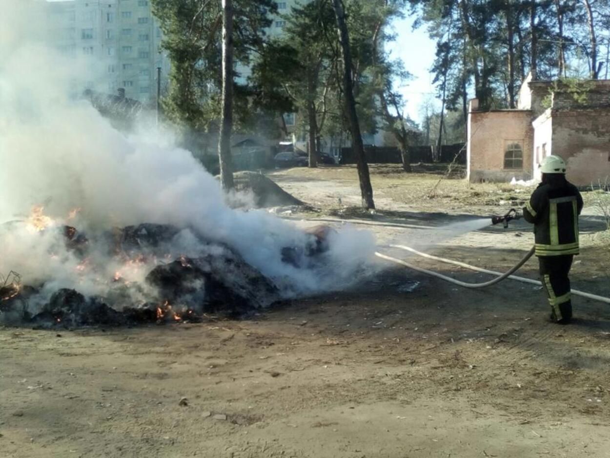 Пожар в Одесской области 10 марта 2023 года - женщина упала в горящий мусор и погибла - 24 Канал