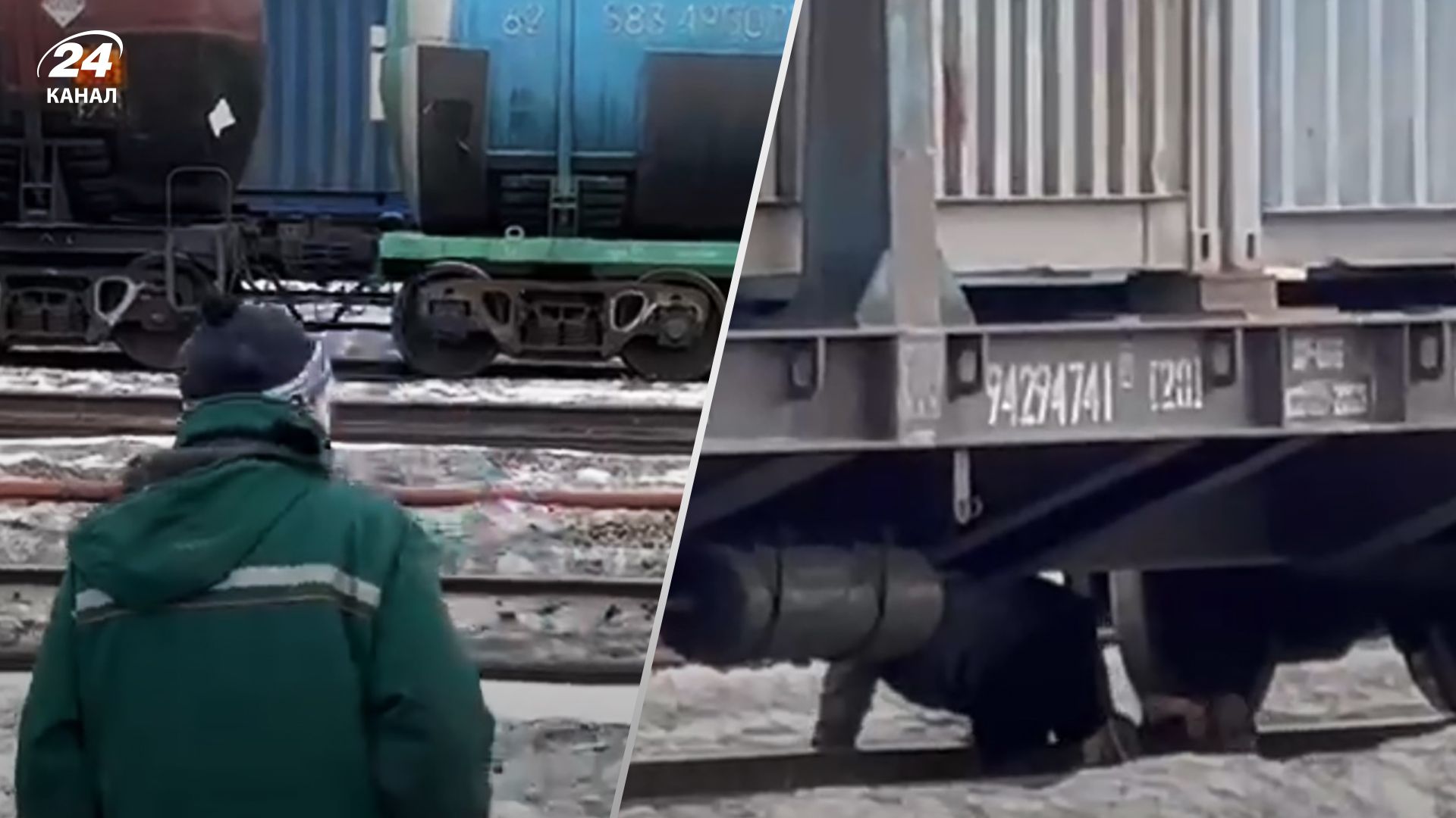 У Росії люди лазять під потягом, щоб потрапити додому - 