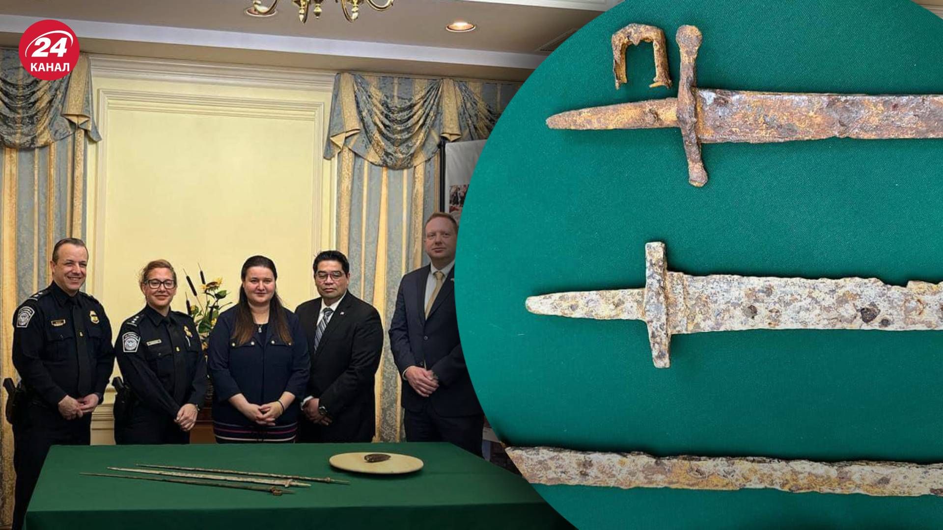 У США правоохорронці передали посольству України вкрадені росіянами пам'ятки У США правоохорронці передали посольству України вкрадені росіянами пам'ятки