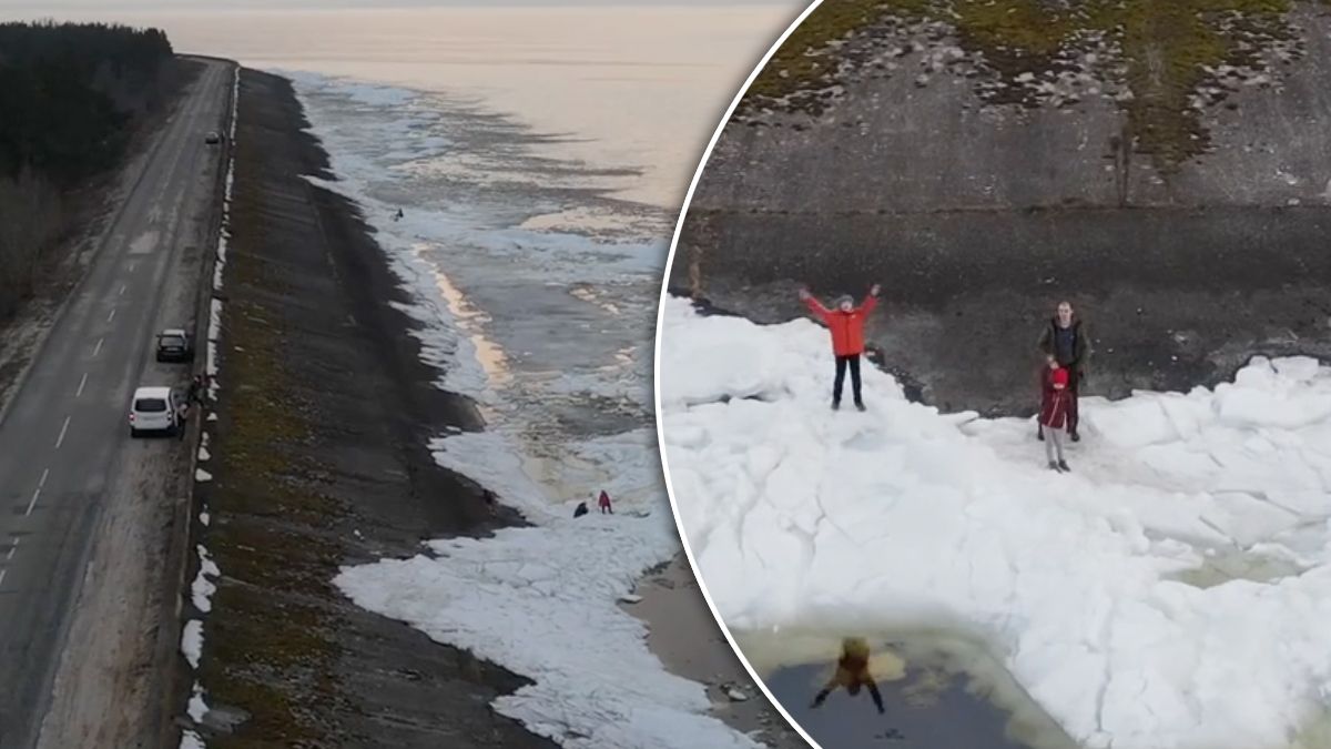 Айсберг в Киевском море