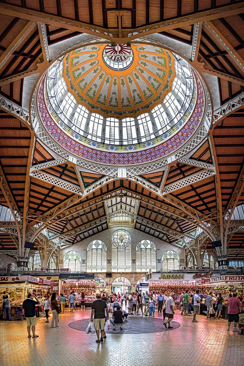Продуктовый рынок Mercado Central в Валенсии